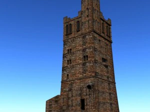 castle tower 3D Model