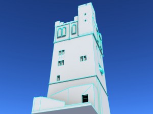 castle tower 3D Модель