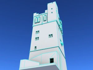 castle tower 3D Model