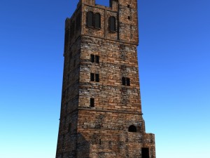 castle tower 3D Модель