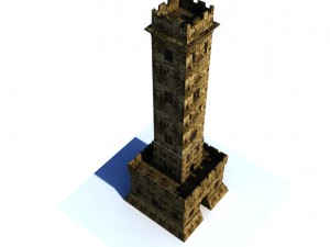 tower 3D 模型