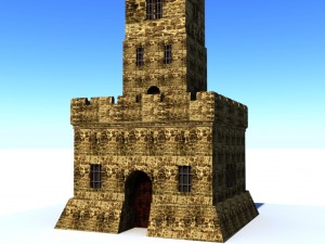 tower 3D 模型