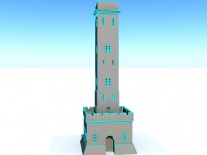 tower 3D 模型