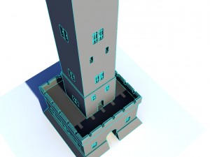 tower 3D 模型