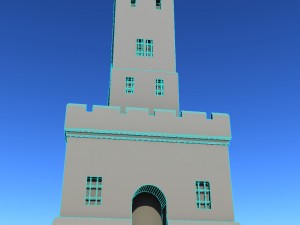 tower 3D 模型