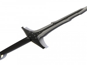 sword black dragon Modèle 3D