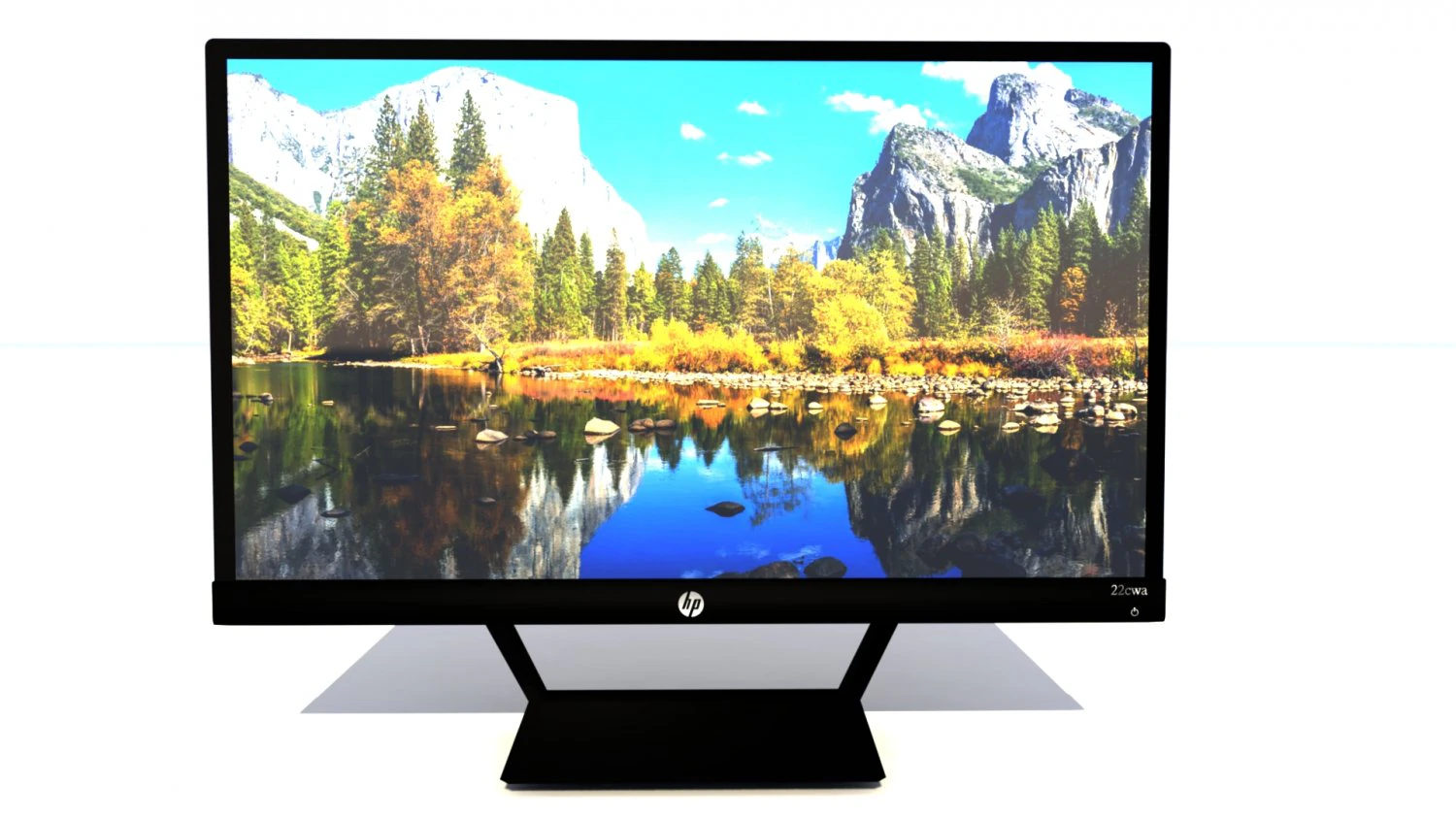monitor hp 3D Model .c4d .max .obj .3ds .fbx .stl .blend