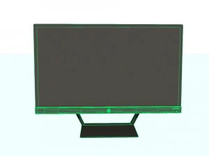 monitor hp 3D Model