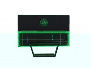 monitor hp 3D Modell