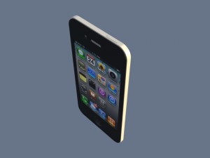 iphone 4 3D Model