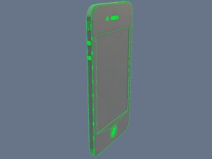 iphone 4 3D Model