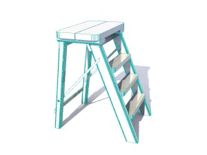 ladder 3D Model