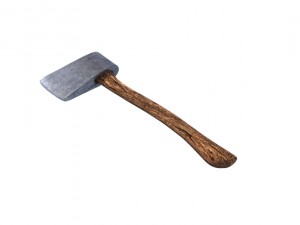 wood axe Modelo 3D