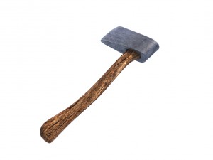 wood axe 3D Model
