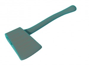wood axe 3D Model