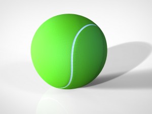 tennis ball 3D-Modell