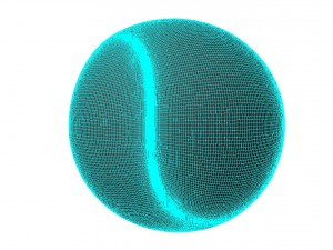 tennis ball Modello 3D
