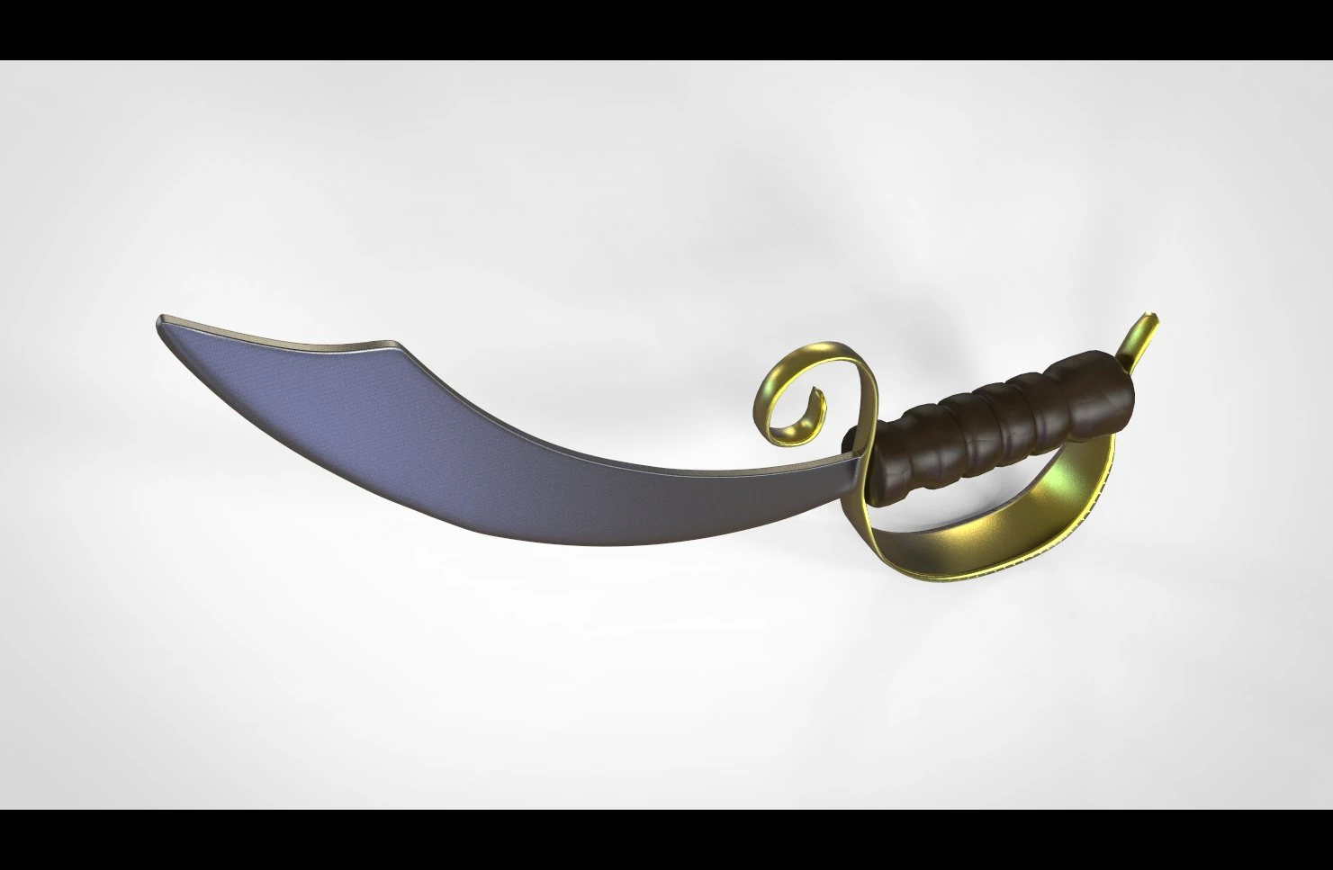 pirate sword 3D Model .c4d .max .obj .3ds .fbx .stl .blend 