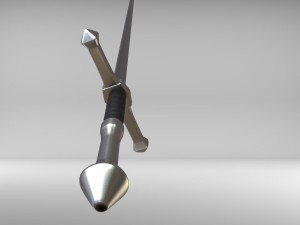 steel sword 3D Модель