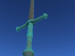 steel sword 3D Модель