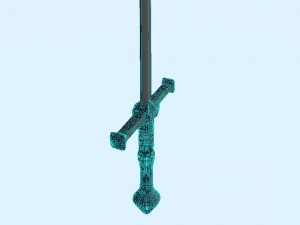 steel sword 3D Модель