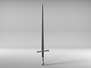 steel sword 3D Модель
