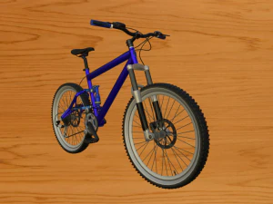 rower g&oacute;rski Model 3D