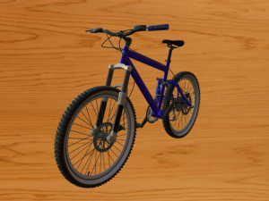 mountain bike Modelo 3D