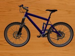 mountain bike Modelo 3D
