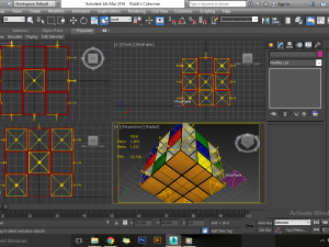 rubiks illuminated cube 3D Модель