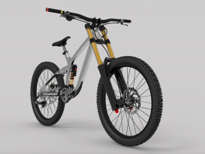 mountain bike dh generic 3D 模型