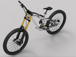 mountain bike dh generic 3D 模型