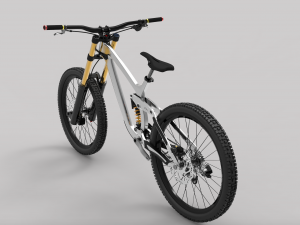 mountain bike dh generic 3D 模型