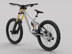mountain bike dh generic 3D 模型
