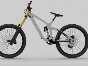 mountain bike dh generic 3D 模型