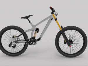 mountain bike dh generic 3D 模型