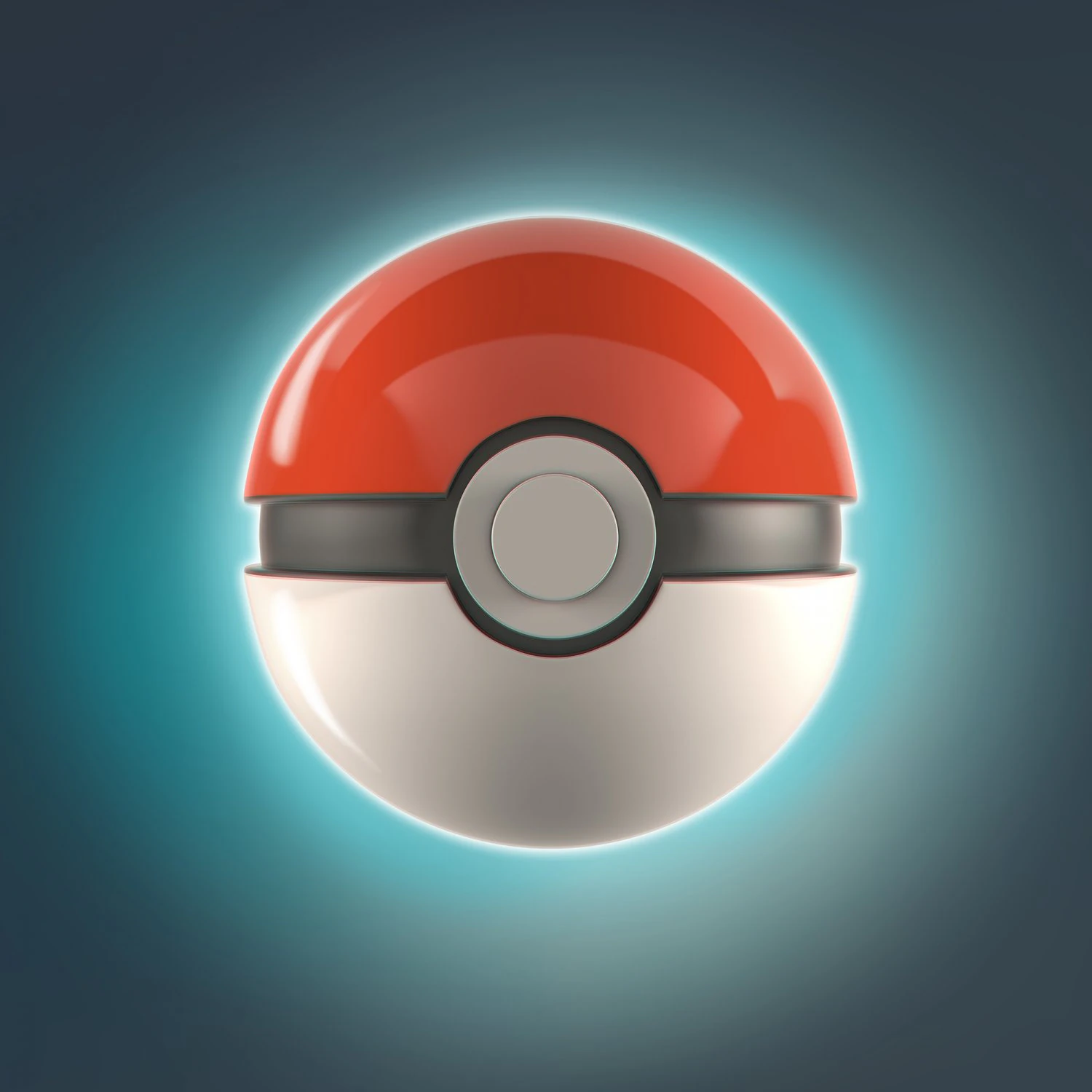 pokemon balls red yllow blue 3D Model .c4d .max .obj .3ds .fbx .stl .blend