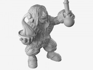 board game character model mage sculpture 3ds 3D 模型
