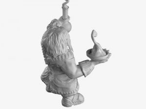 board game character model mage sculpture 3ds 3D Model