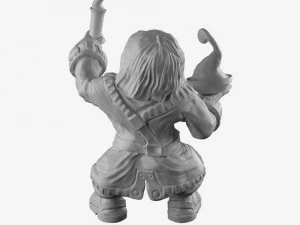 board game character model mage sculpture 3ds 3D Model