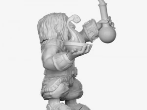 board game character model mage sculpture 3ds 3D Model