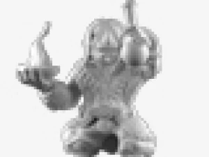 board game character model mage sculpture 3ds 3D Model