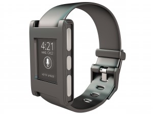smart watch pebble 3d black Modelo 3D