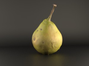 realistic 3d pear 3D Model