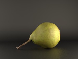 realistic 3d pear 3D Model