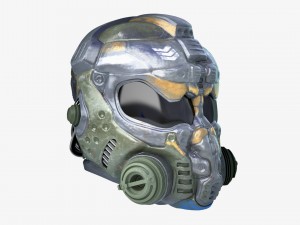 space marine helmet 3D Model