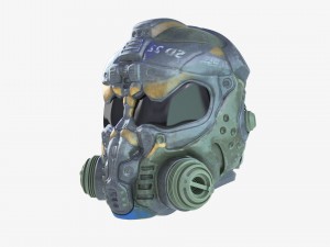 space marine helmet 3D 모델