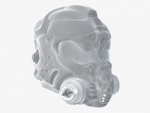 space marine helmet 3D 모델