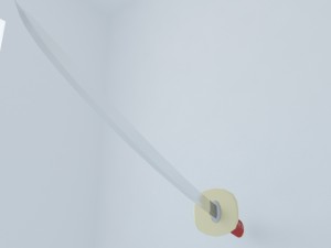 katana Model 3D