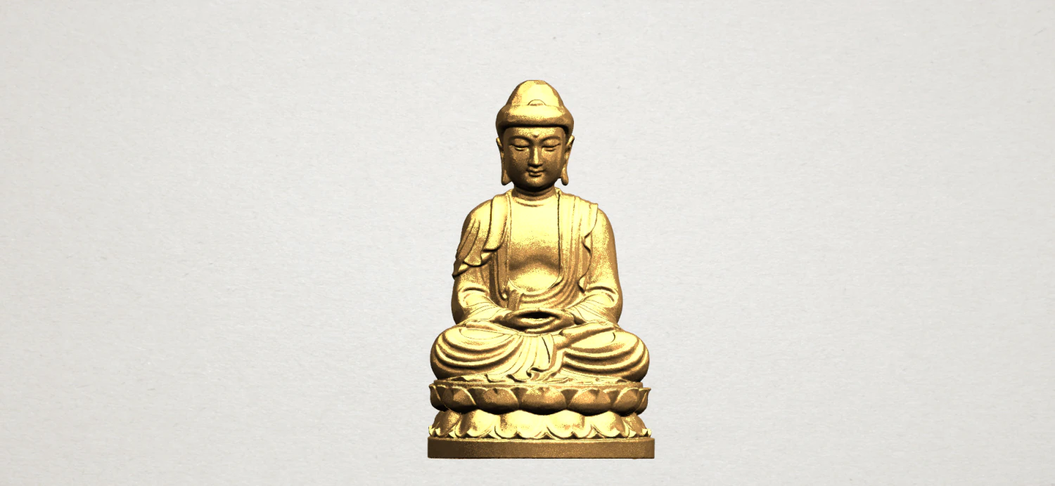 Young gautama buddha 3D Print Model .c4d .max .obj .3ds .fbx .stl .blend 